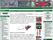 Tablet Screenshot of motobikers.cz